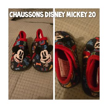 Chaussons disney mickey 20