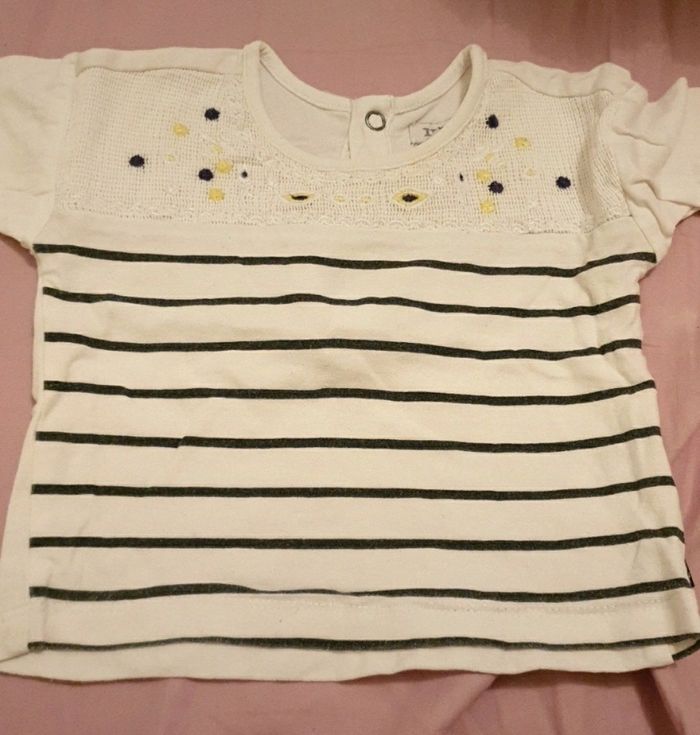 Tee-shirt manches longues 3 mois