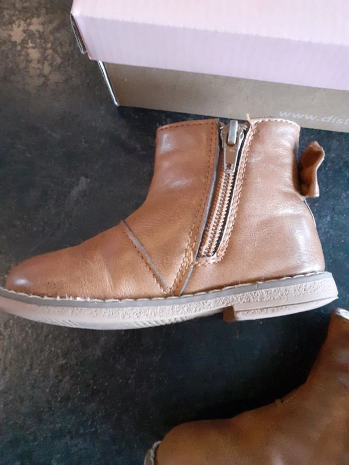 Bottines fille marron pointure 23 - photo numéro 5