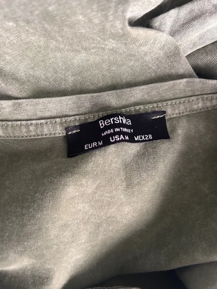 Robe t-shirt vert kaki Berskha - photo numéro 4