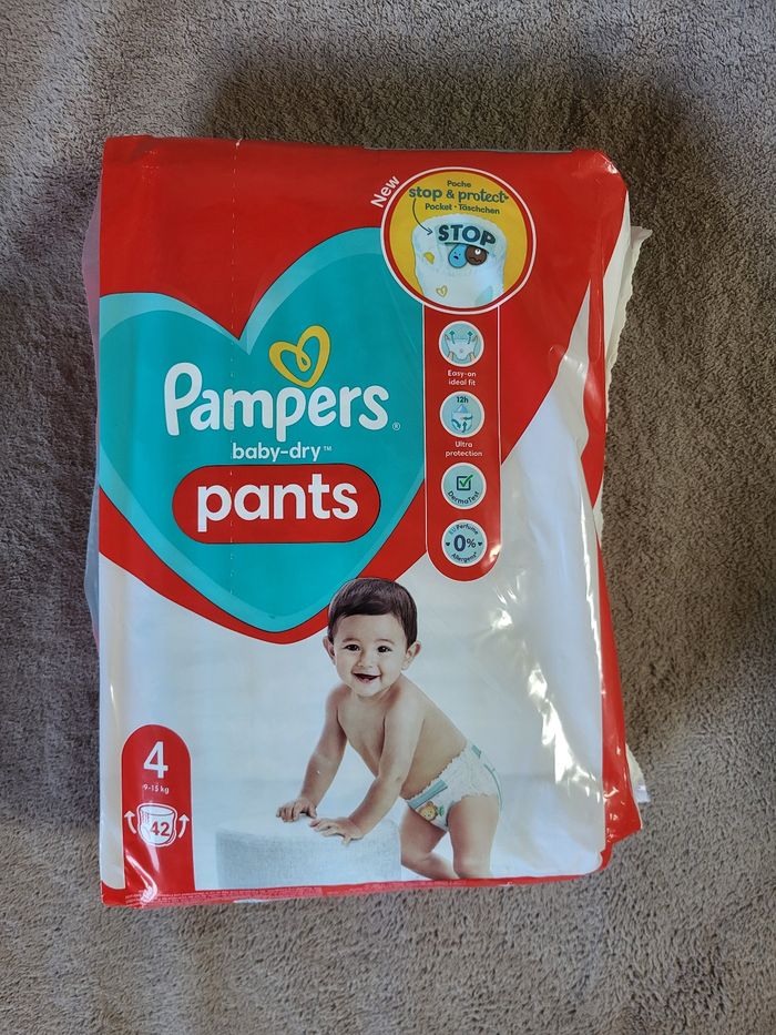 Couches Pampers Pants Taille 4 - photo numéro 1