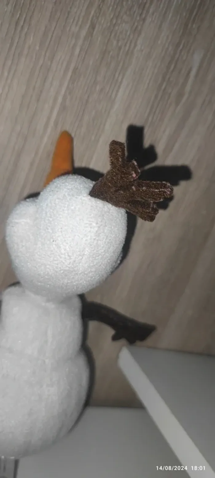 Petite peluche Olaf la reine des neiges - photo numéro 4