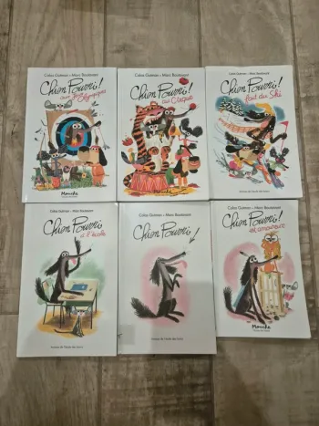 Lot de 6 romans Chien pourri