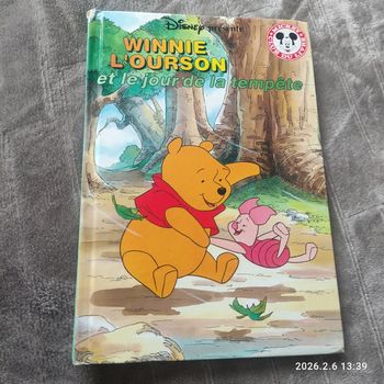 Livre Winnie l'ourson 