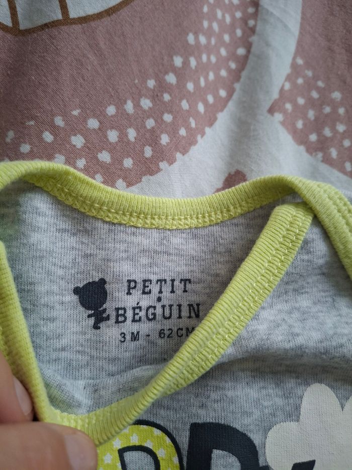 Bodies petit beguin 3 mois - photo numéro 2