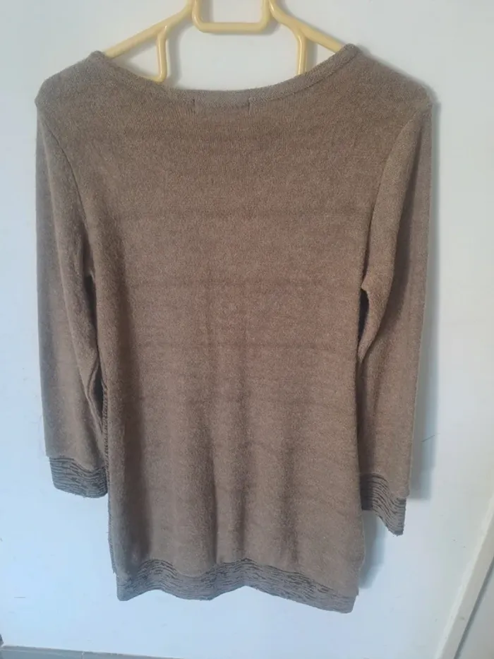 Pull long marron Rose Bleue Taille S/M - photo numéro 11