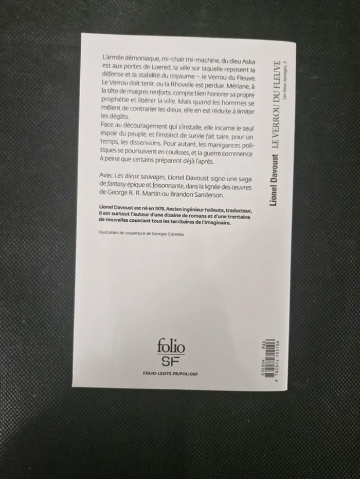 Les Dieux Sauvages - Tome 2 - Le Verrou Du Fleuve - Lionel Davoust - photo numéro 6