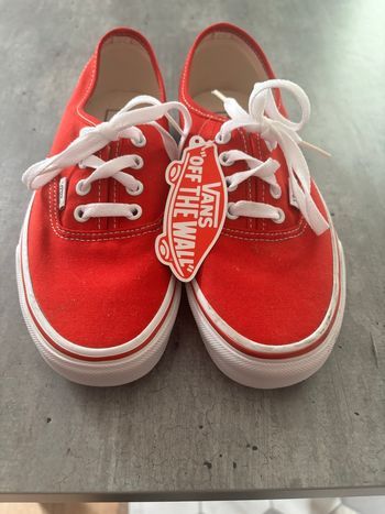 Vans rouge