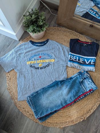 Ensemble été jean garçon 10A