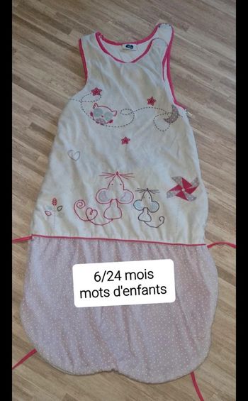 Gigoteuse 6/24 mois