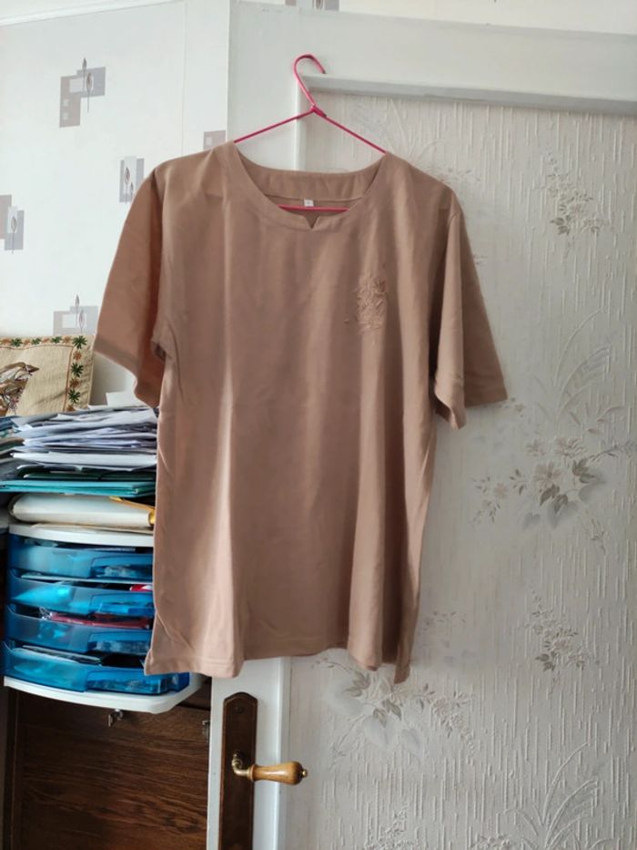 Tunique femme marron
