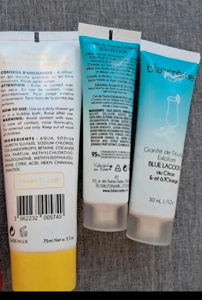 Lot gel douche et gommages - photo numéro 2