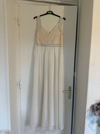 Robe élégante blanche 36 