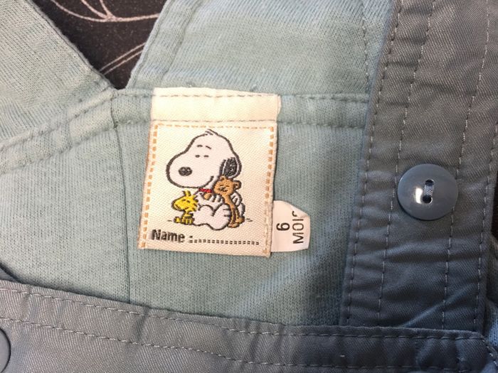 Salopette doublée Snoopy - 6m - photo numéro 5