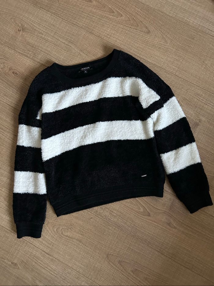Pull tout doux noir et blanc Morgan taille S jamais porté - photo numéro 7