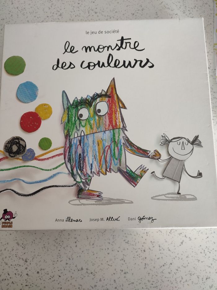 Jeu de société le Monstre des couleurs