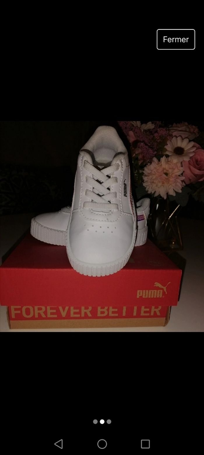 Basket Puma taille 22 - photo numéro 2