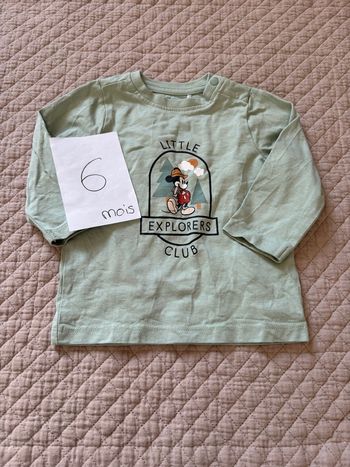 TEE Shirt à manches longues / 6 mois