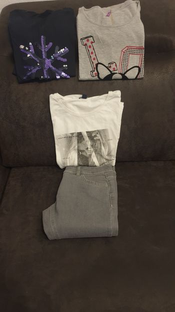 Lot vêtements fille 12 ans