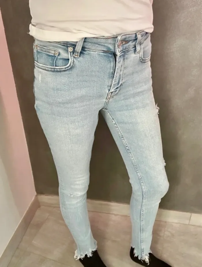Jean Skinny Zara taille S/36 - photo numéro 3