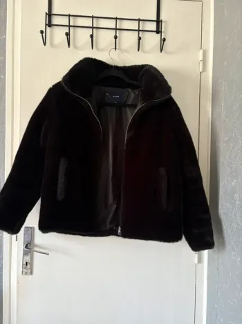 Veste fourrure kiabi