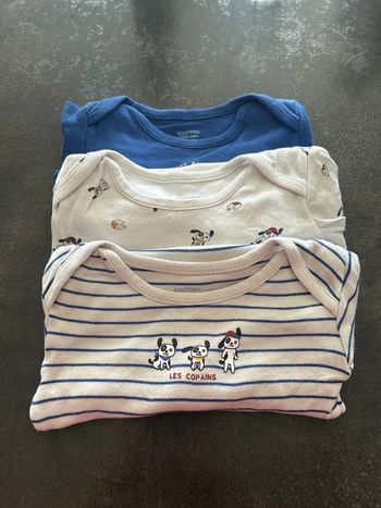 Lot 3 Bodies manches longues