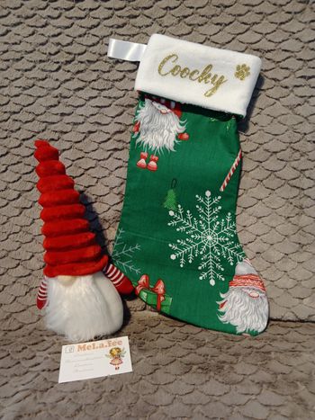 Chaussettes de Noël personnalisée