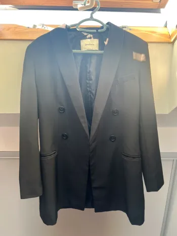 Blazer long noir
