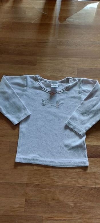 Maillot de corps manches longues bébé fille 24 mois