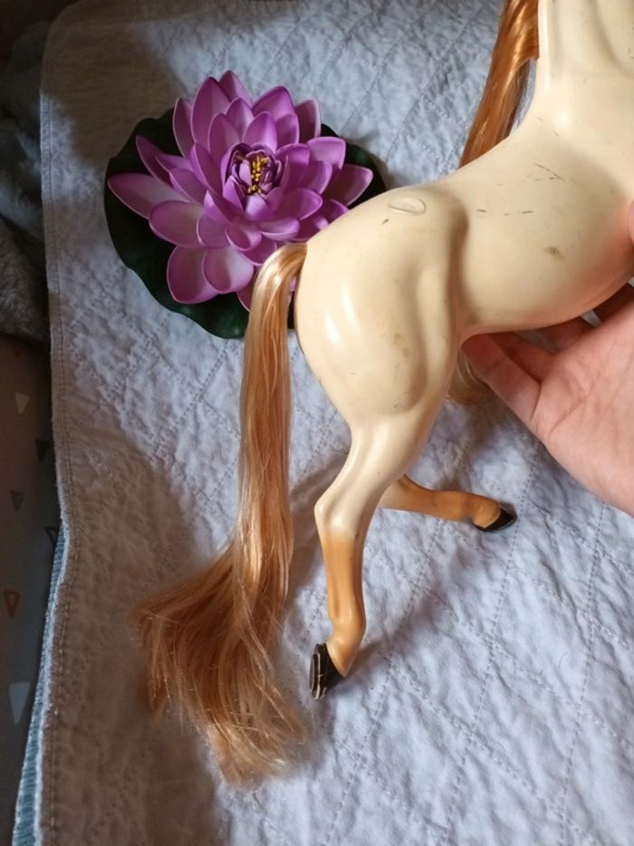 Cheval caleche raiponse 1998 barbie - photo numéro 6