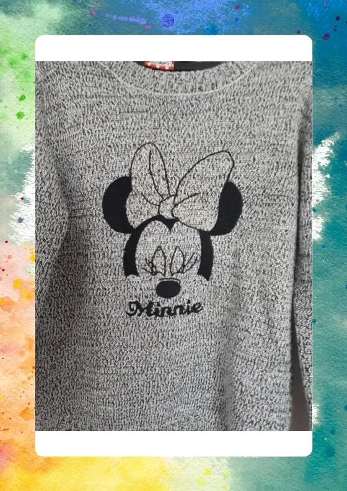 Pull minnie disney a paillettes 6 ans - photo numéro 2