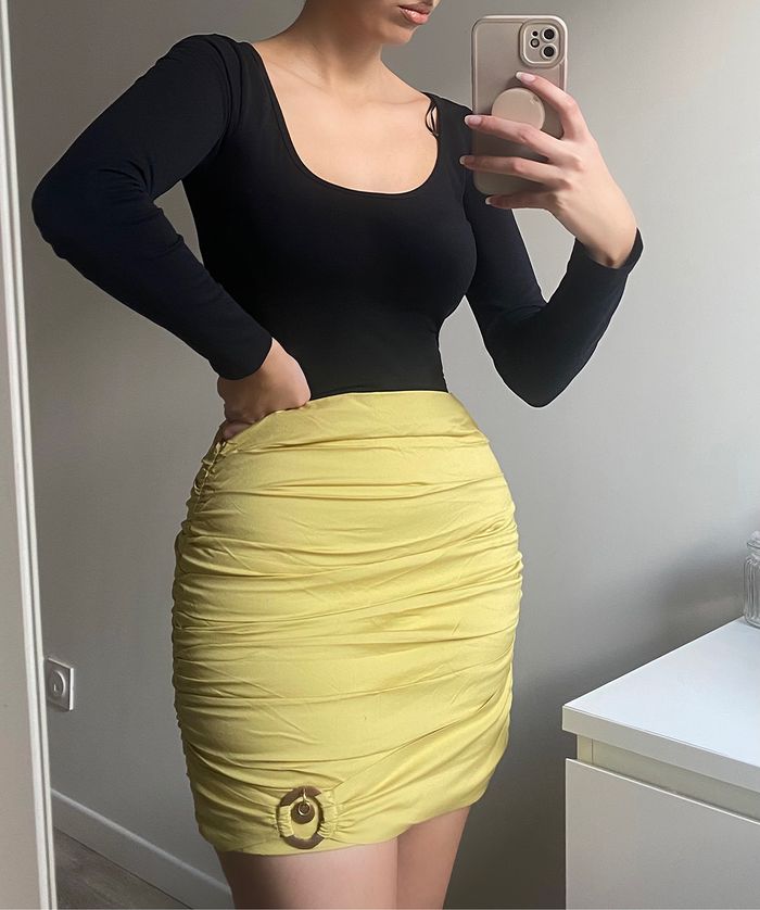 Jupe drapée zara online
