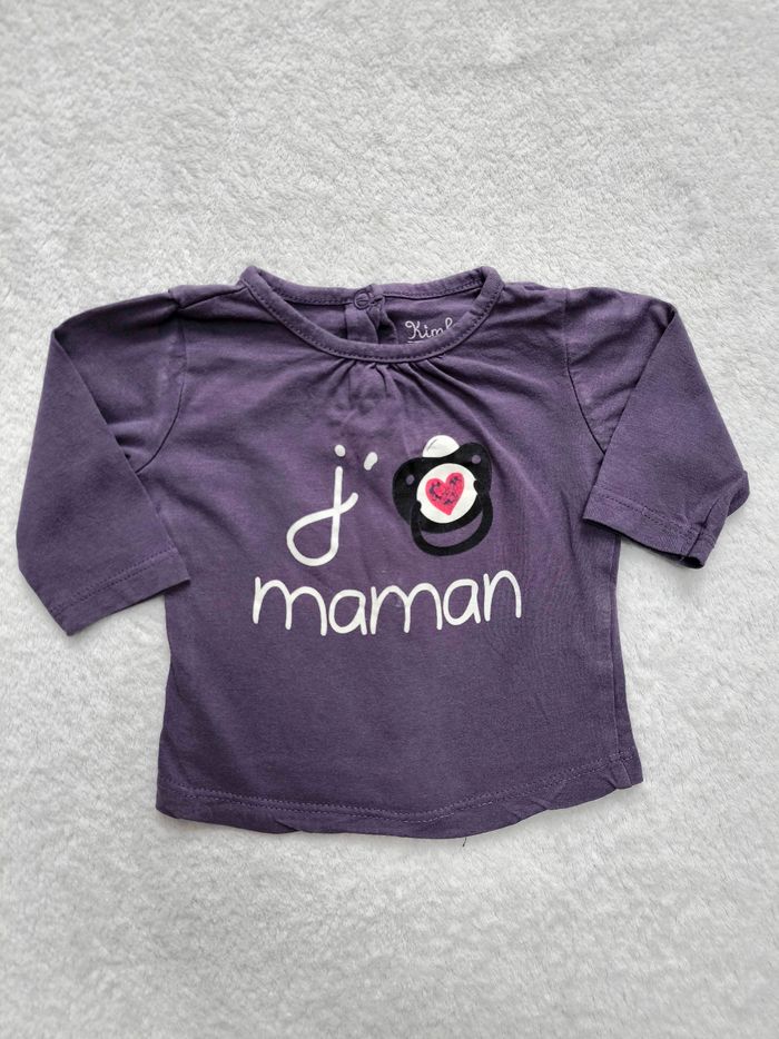 T-shirt 1 mois