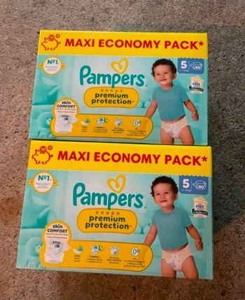 Couches Pampers taille 5