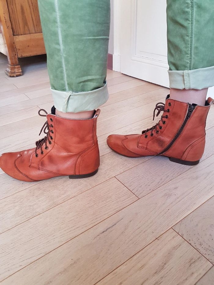 Bottines MEXX tout cuir 38