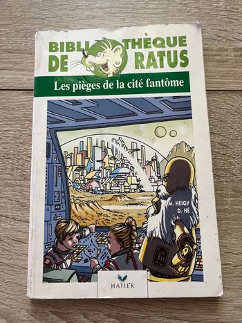 Livre RATUS les pièces de la cité fantôme