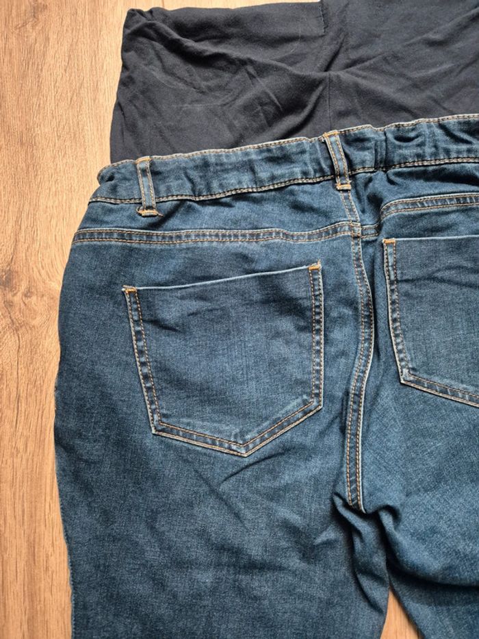 Jean grossesse bleu foncé skinny gémo - photo numéro 5