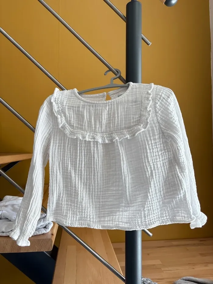 Chemise gaze de coton