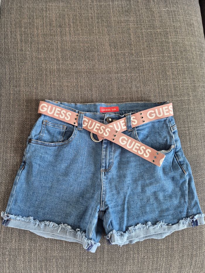 Short jean GUESS fille taille 14 ans - photo numéro 1