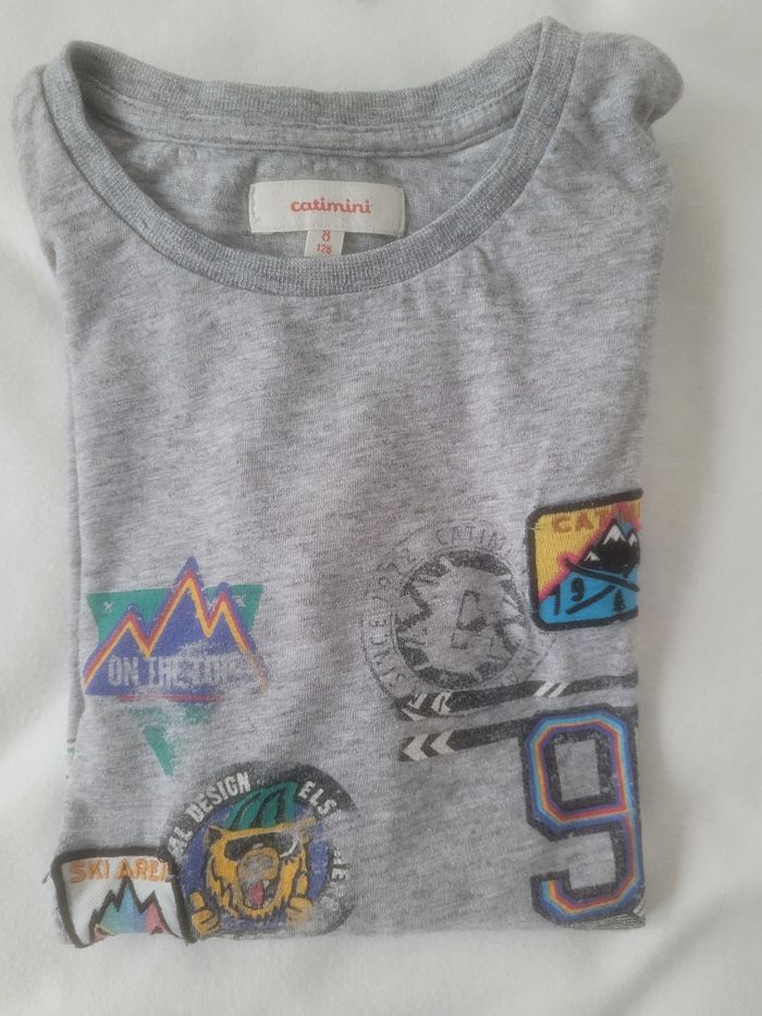 T-shirt garçon 8 ans catimini - photo numéro 4