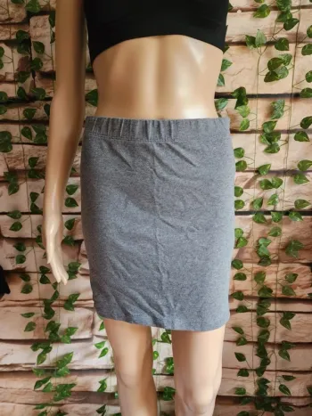 🌸MiniJupe Bandeau Grise Fbsister Taille 38🌸