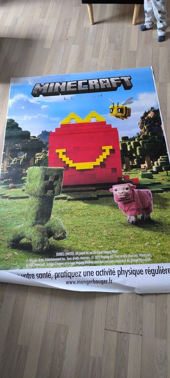 Affiche PLV Minecraft mc do 2025