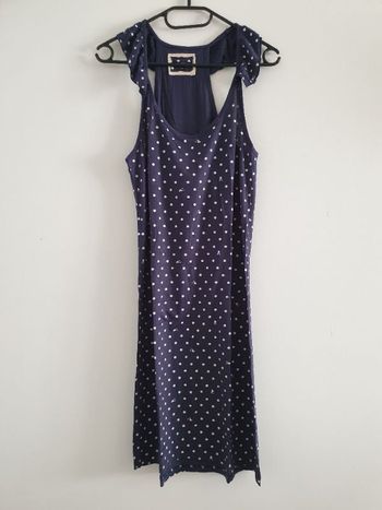 Chemise de nuit bleu a pois No excuse 42