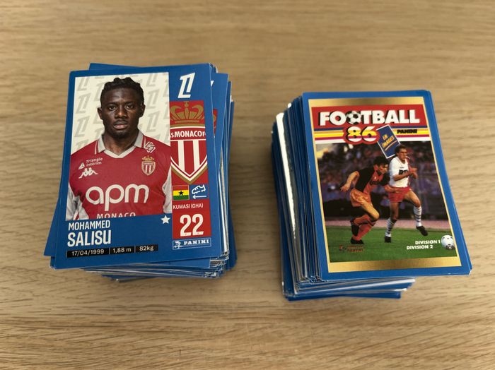 Carte panini foot 2024/2025