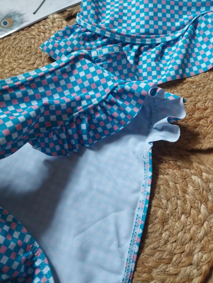 Maillot de bain bikini 42 xl neuf bleu - photo numéro 7
