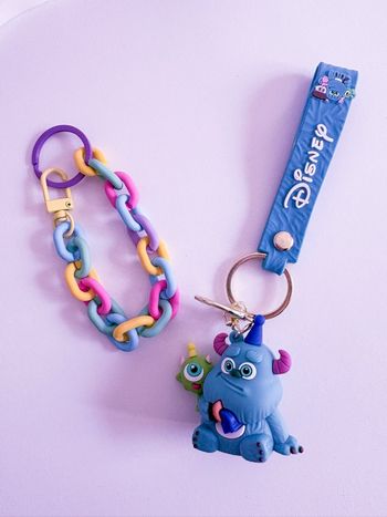 Lot de 2 porte clés 