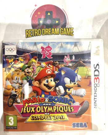 Mario & sonic aux jeux olympiques de londres 2012 pour 3DS