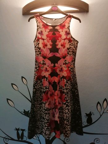 Robe valseuse fleurie