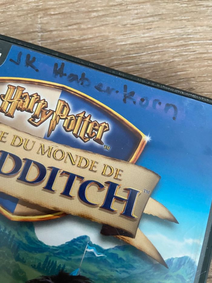 Harry potter et la coupe de quidditch pc vintage - photo numéro 4