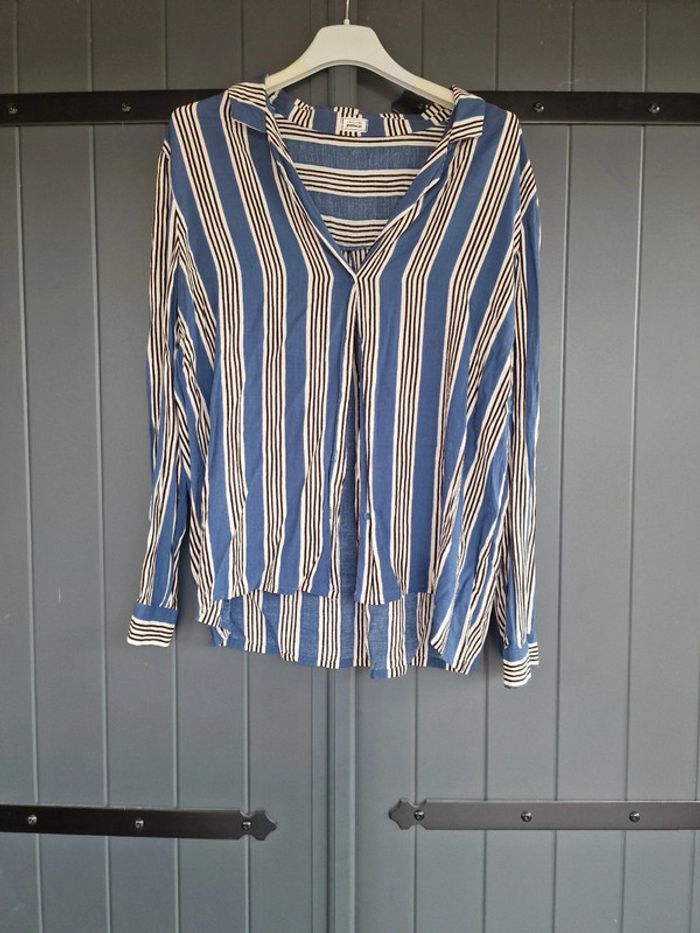 Chemise bleu a rayures pimkie - photo numéro 5